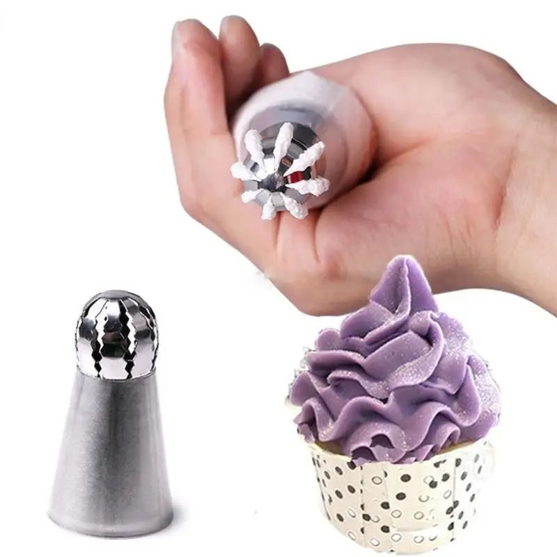 3 Piece Stainless Steel Pastry Icing Nozzles Set