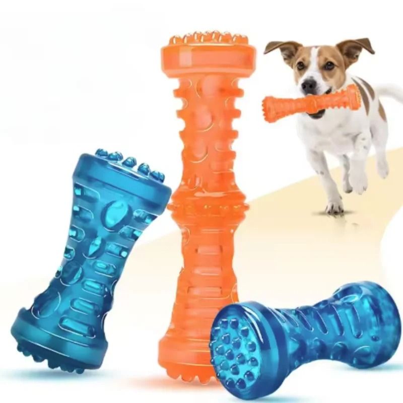Durable Dog Toothbrush Chew Toy Bite Resistant Dental Chew Toy for Dogs