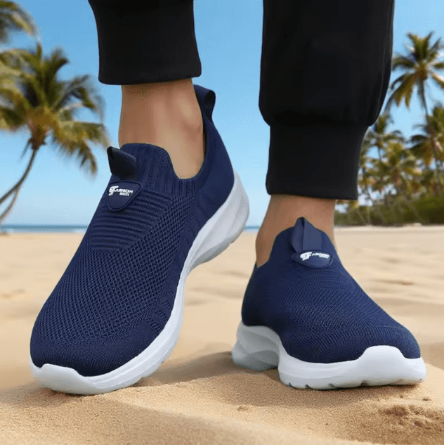 Men Mesh Athletic Sneakers Breathable Lightweight Running and Casual Shoes