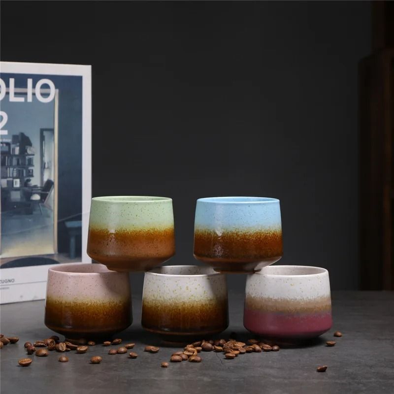 Gradient Ceramic Coffee and Tea Cup