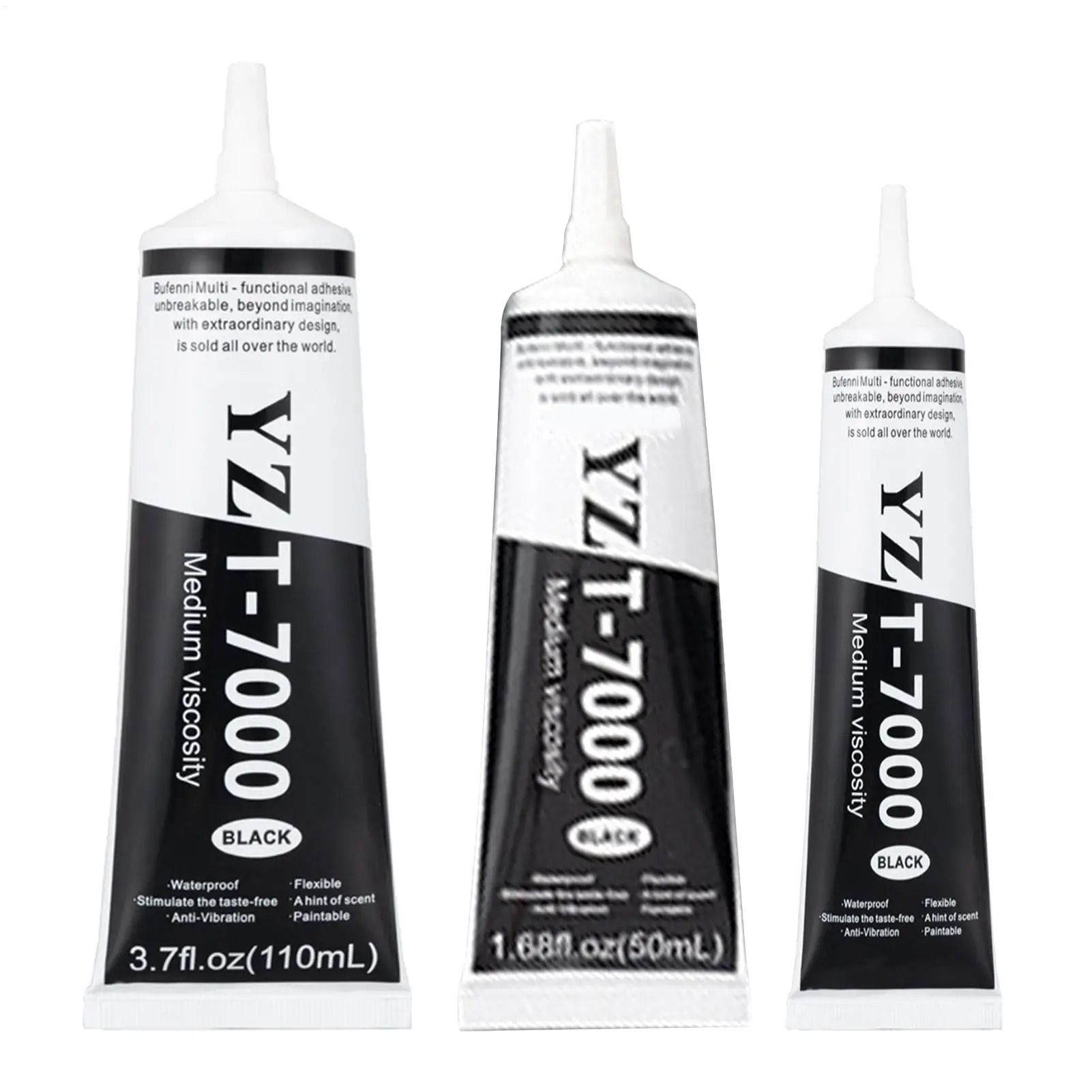 Black Universal Repair Adhesive Glue