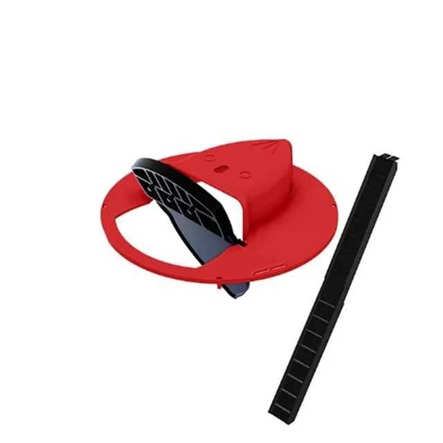 Automatic Smart Bucket Mouse Trap with Flipping Lid and Reset Function