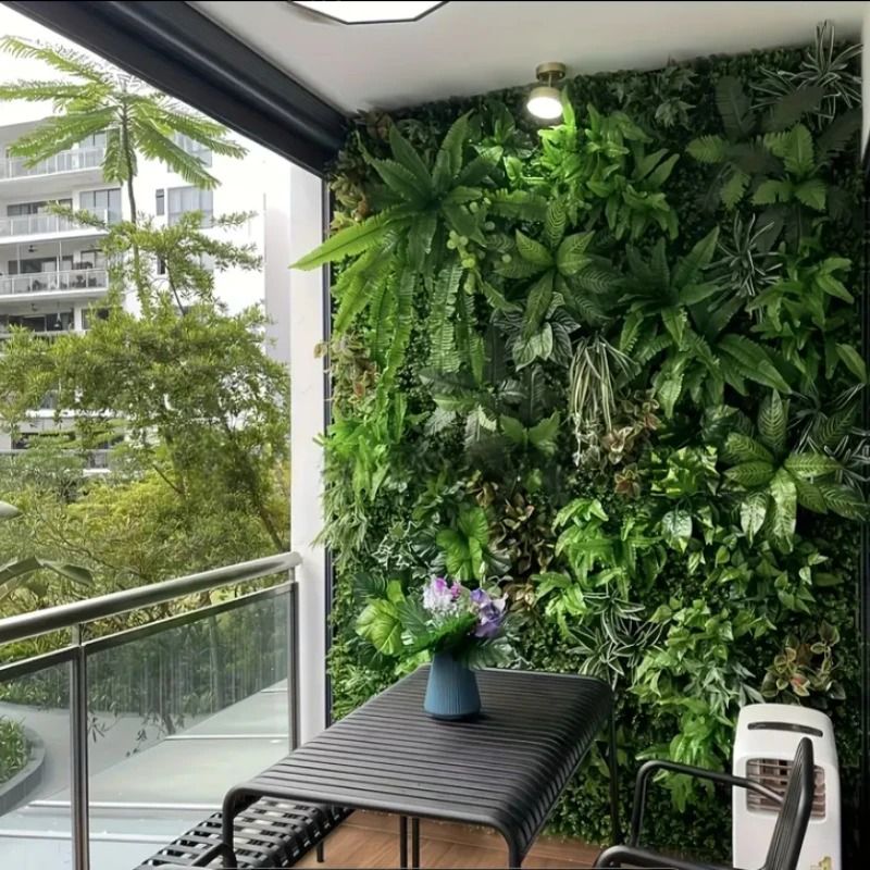 Artificial Grass Wall Panel Boxwood Hedge