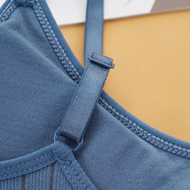 Seamless Wireless Padded Bralette Crop Top