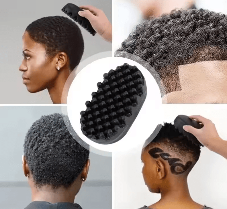 Professional Curl Sponge Brush Twist Coil Wave Styling Tool for Afro Natural Hair