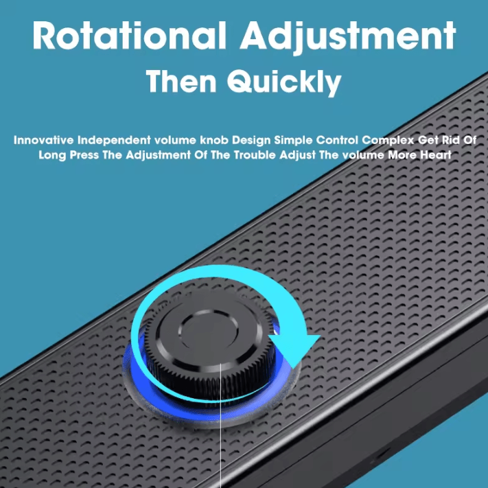 Bluetooth 4D Surround Sound System – Home Cinema Soundbar with TV Subwoofer and Powerful Stereo Speaker