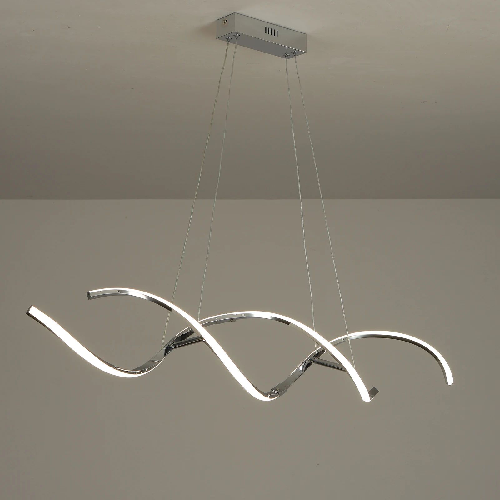 Modern LED Linear Chandelier Light