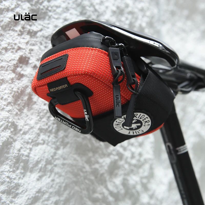 ULAC 0.5L Waterproof Bicycle Saddle Bag Shockproof Mini Rear Tail Pouch
