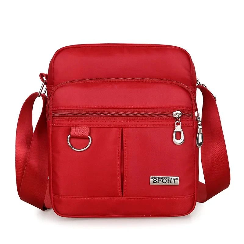 Multifunctional Waterproof Nylon Messenger Crossbody Bag