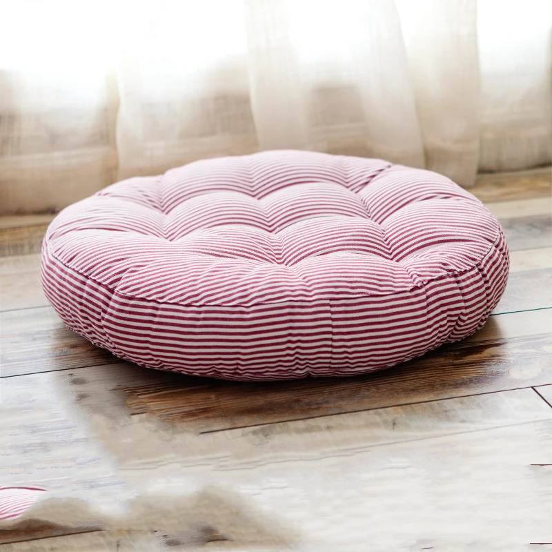 Office Chair Cushion Tatami Meditation Round Soft Cushion Sofa Throw Pillows Yoga Floor Mat Seat