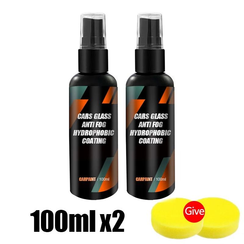 Car Glass Water Repellent Anti Rain Hydrophobic Nano Coating Spray