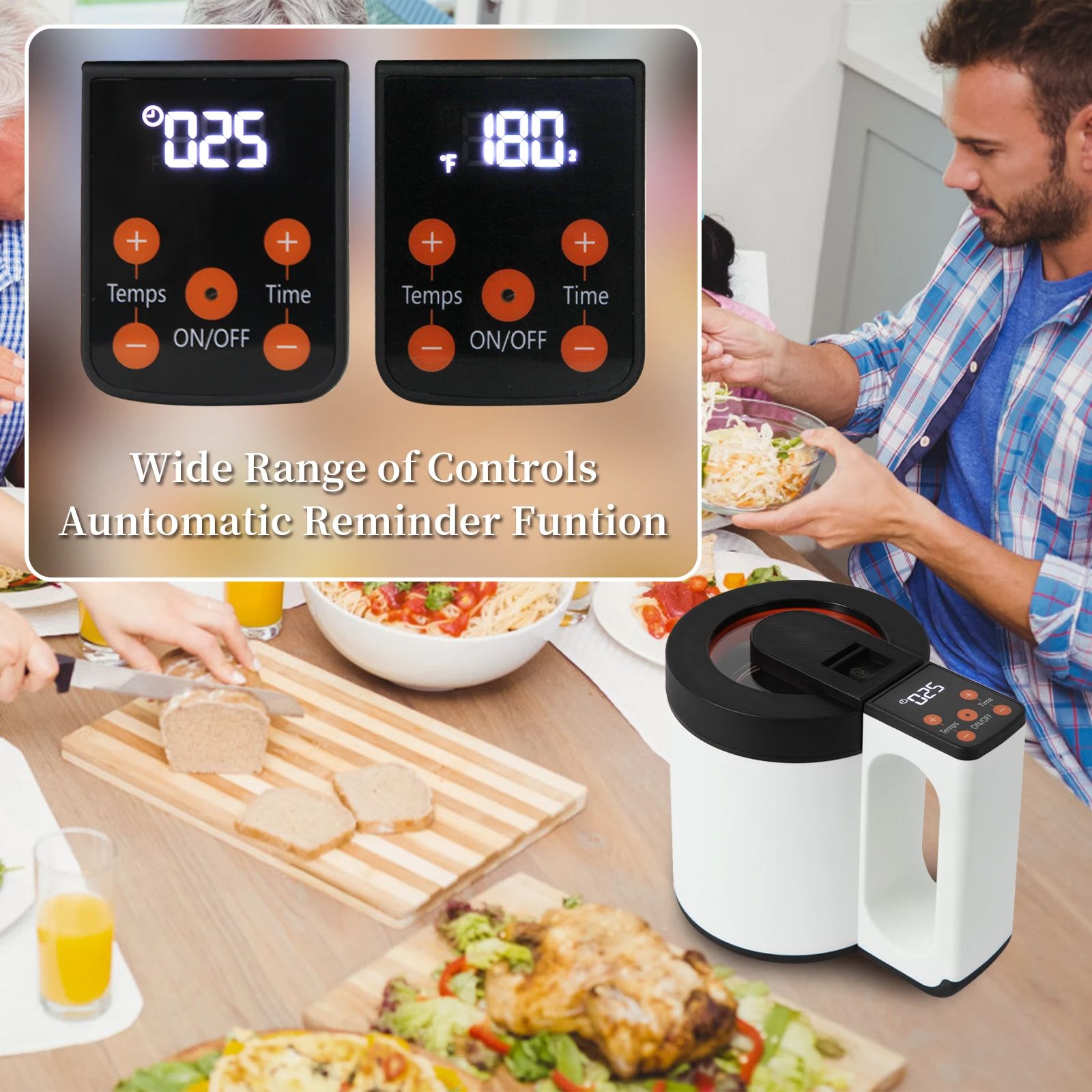 Enjoy High Herb Ability Decarboxylate and Infusion Machine, 304 Stainless Steel Oil Infusion and Decarb Machine