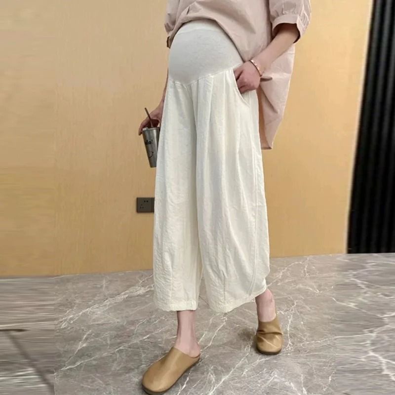 Ultralight Wide Leg Maternity Summer Trousers