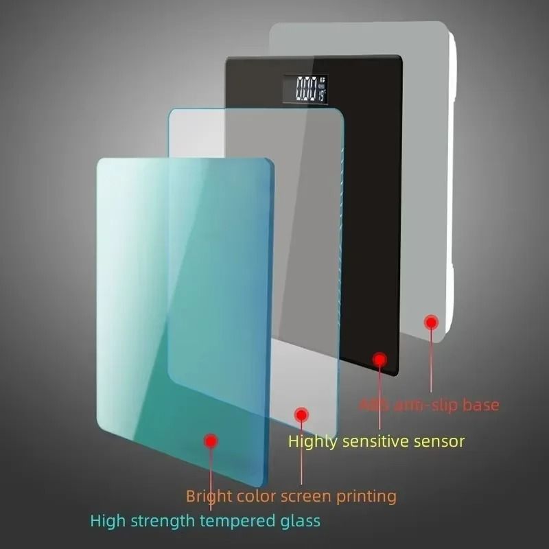 Smart Bluetooth Body Fat Scale with App and USB Charging