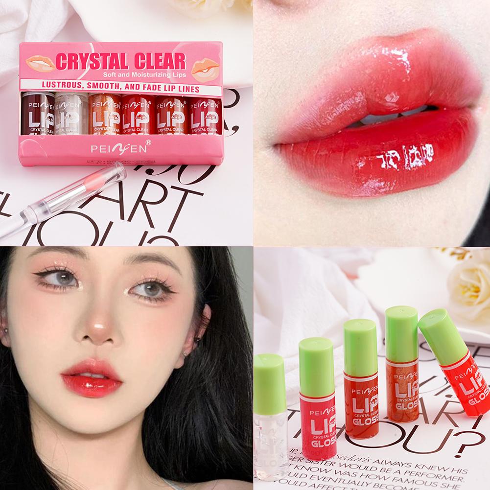 Moisturizing Lip Gloss, Hydrating Lip Glaze, Transparent Lip Oil, Lip Plumper, Lipstick Set, Make Up Liquid