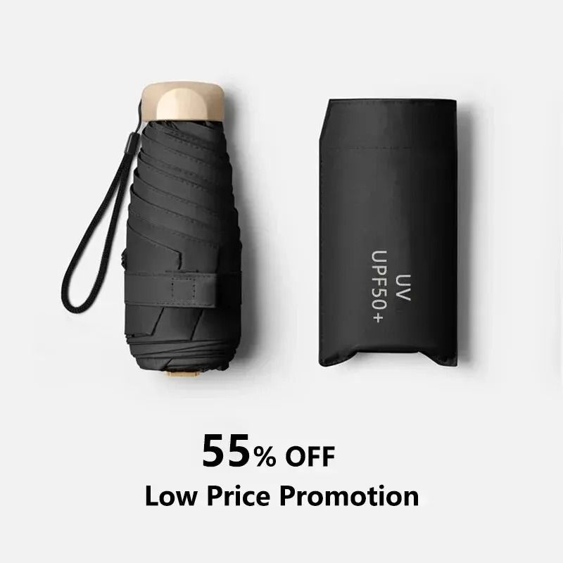 Mini Pocket Capsule Sun & Rain Umbrella