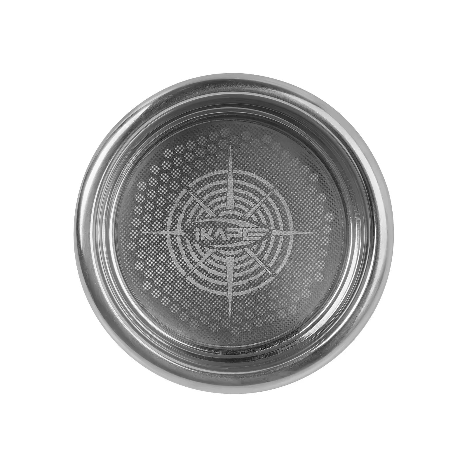 IKAPE Beehive Stainless Steel Espresso Filter Basket for 51/54/58mm Portafilters