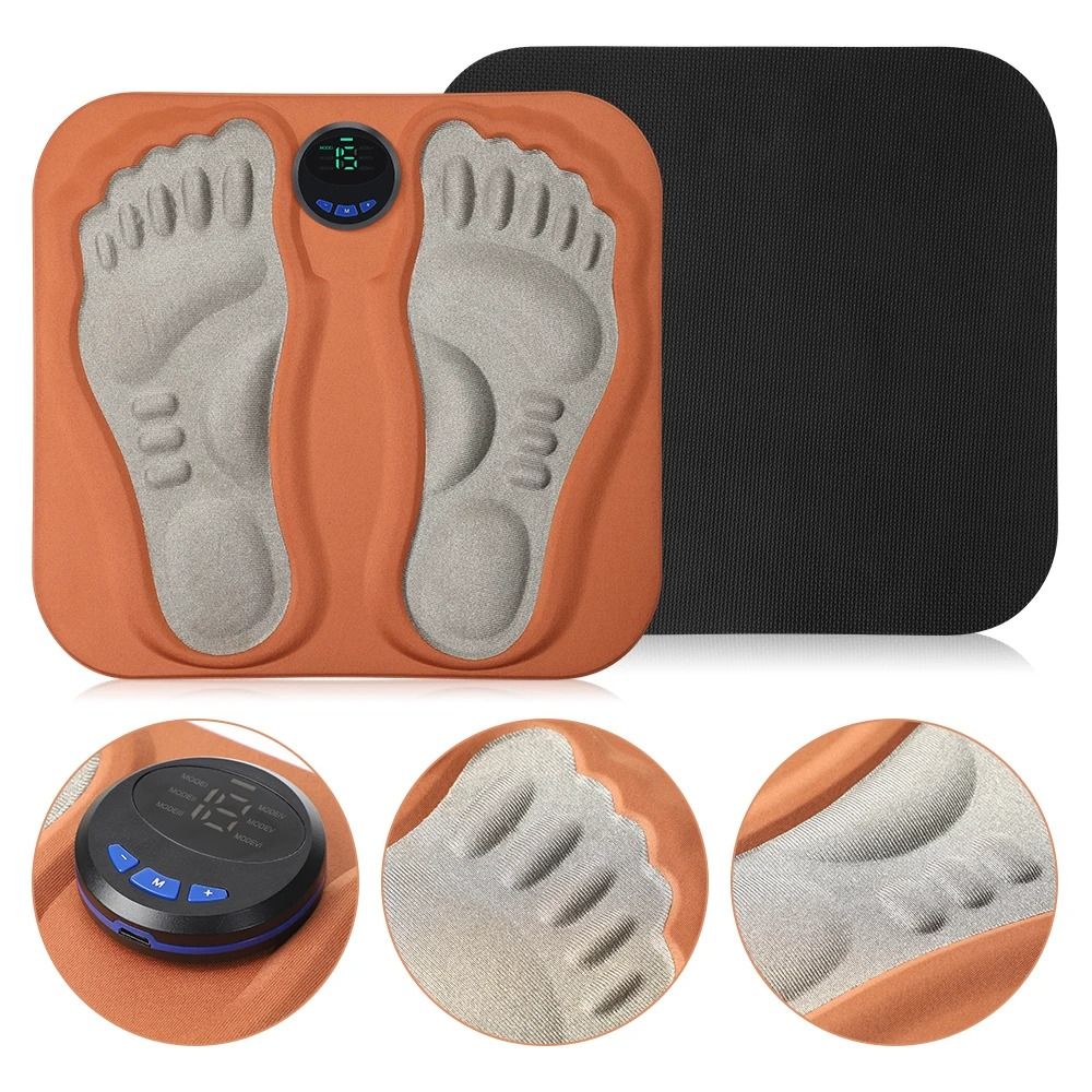3D Smart Foot Massage Pad Rechargeable EMS Circulation and Relaxation Mat