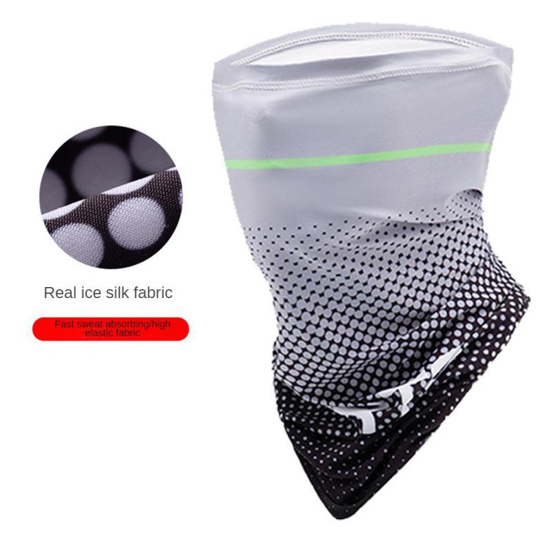 Ice Silk Cycling Face Mask & Neck Scarf for Outdoor Protection