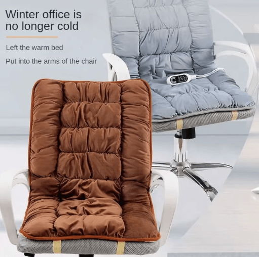 Electric Heated Seat Cushion with Adjustable Thermostat