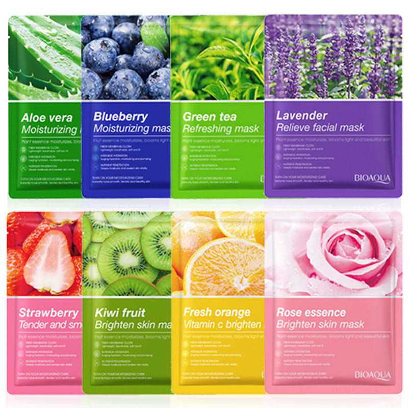 Hydrating Facial Mask, Moisturizing Firming Skincare, Natural Plant Face Mask, Korean Beauty Facial Care