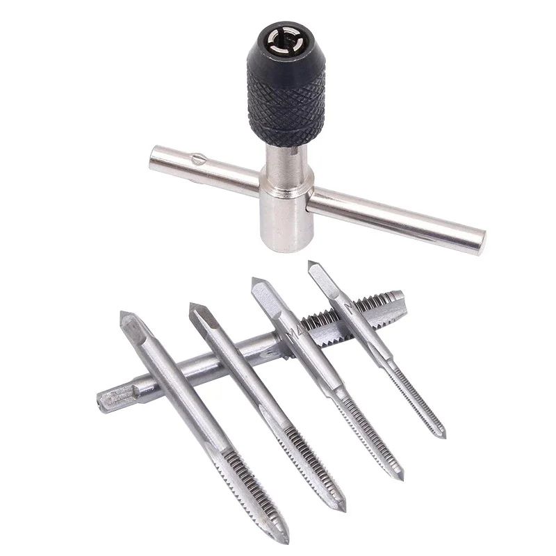 ProGrip 6-Piece Metric Tap and Wrench Set – Precision tap and die set M3–M8
