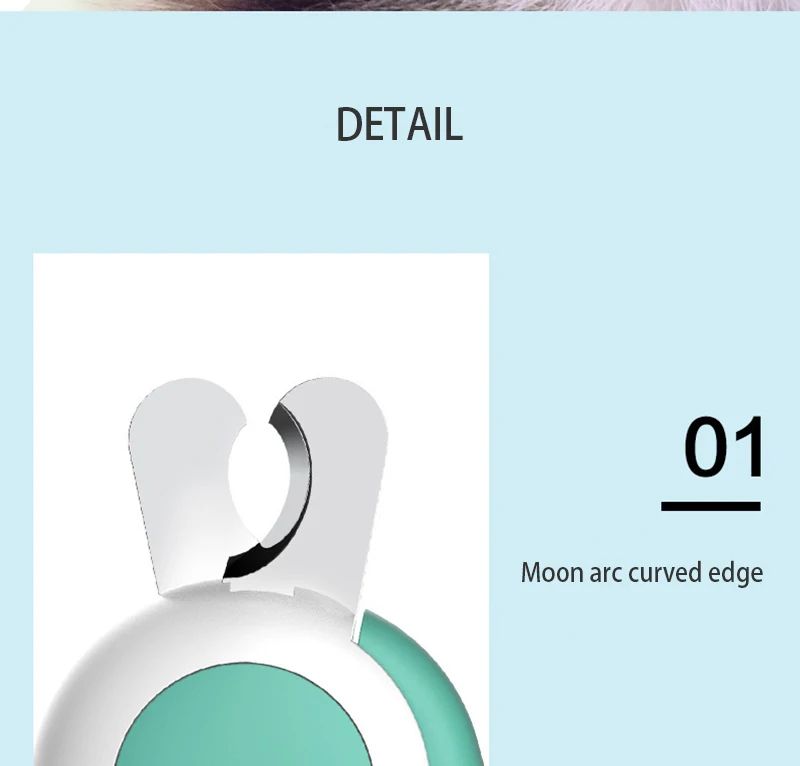 LED Light Pet Nail Clipper