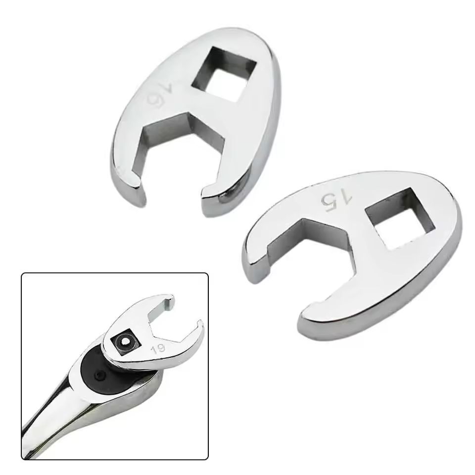 Crowfoot Wrench Set 10 Piece 3 8 Inch Drive Metric 10 To 22mm
