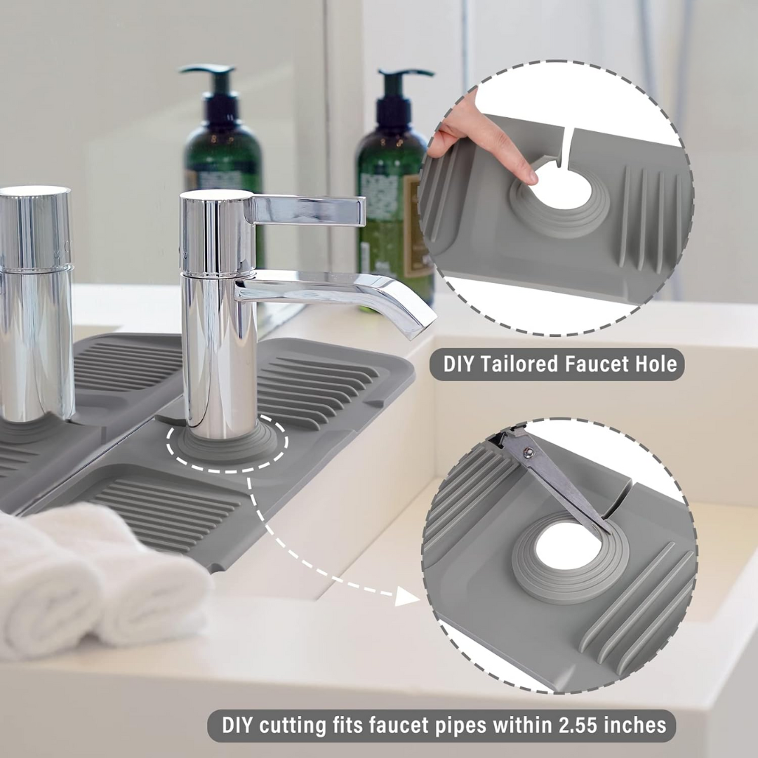 Kitchen Sink Silicone Splash Guard