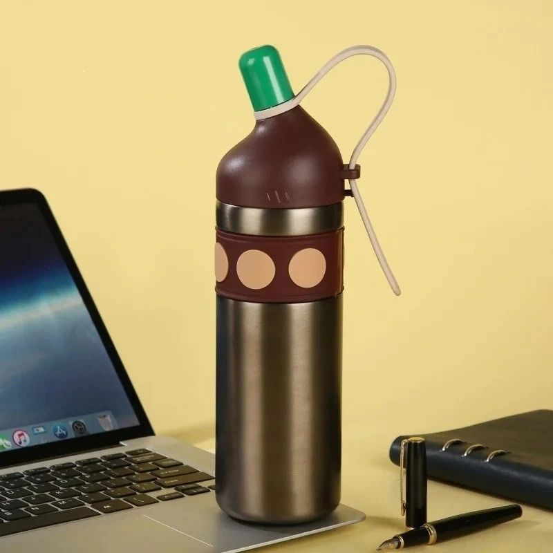 Stainless Steel Kids Sippy Cup and Travel Thermos