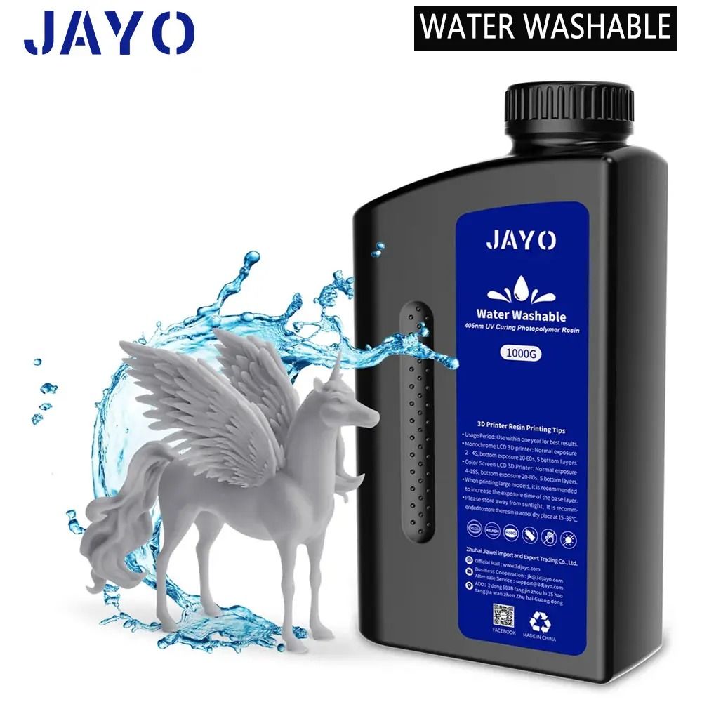 Jayo 3D Printer UV Resin 405nm Standard ABS Like and Water Wash Options