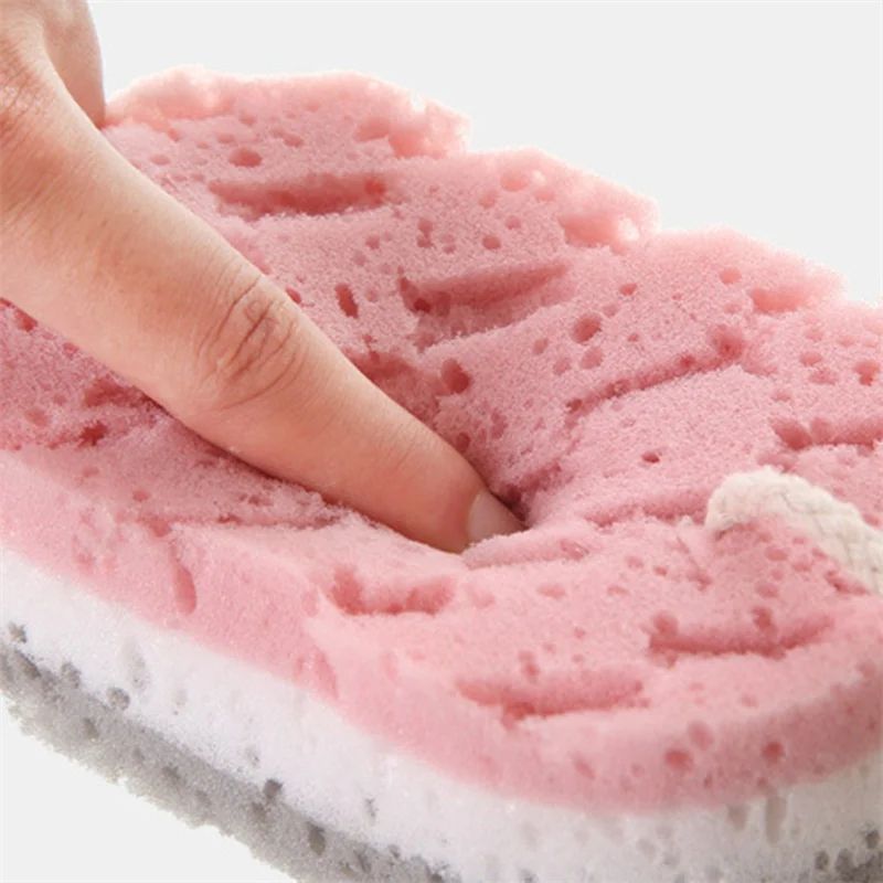 Exfoliating Bath Sponge Ball Body Scrubber Massage Shower Loofah Brush