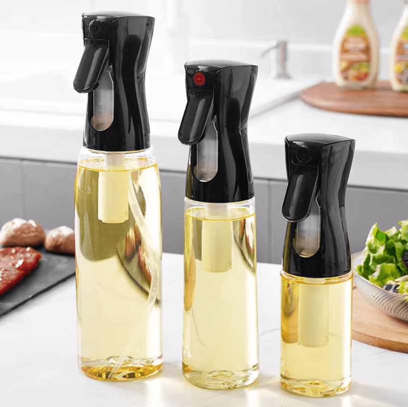 Refillable Olive Oil Spray Bottle – Fine Mist Cooking Oil Sprayer for Kitchen, BBQ & Baking