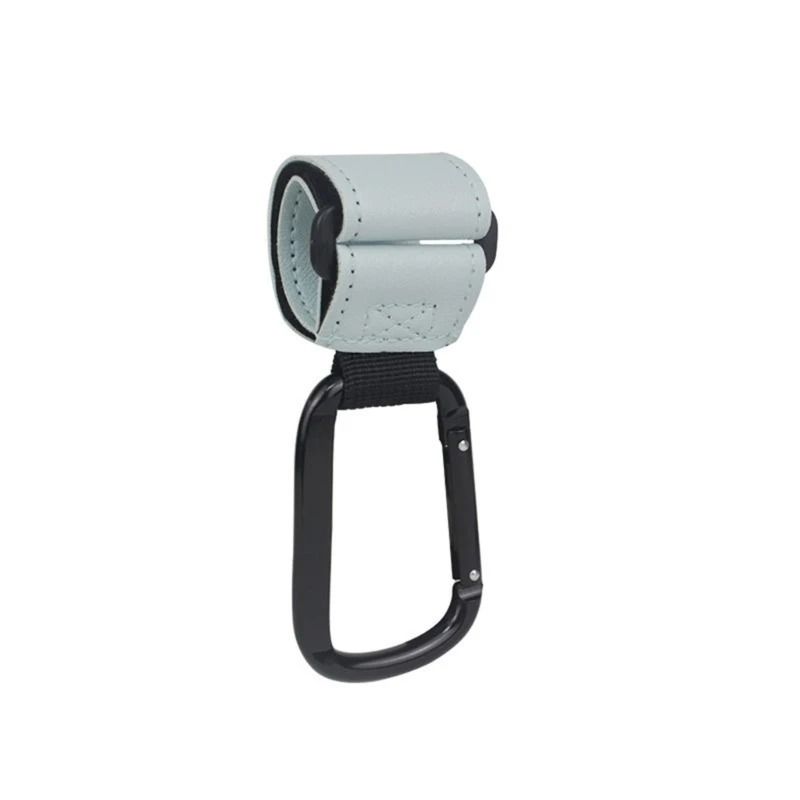 Stroller Hook with PU Leather Strap