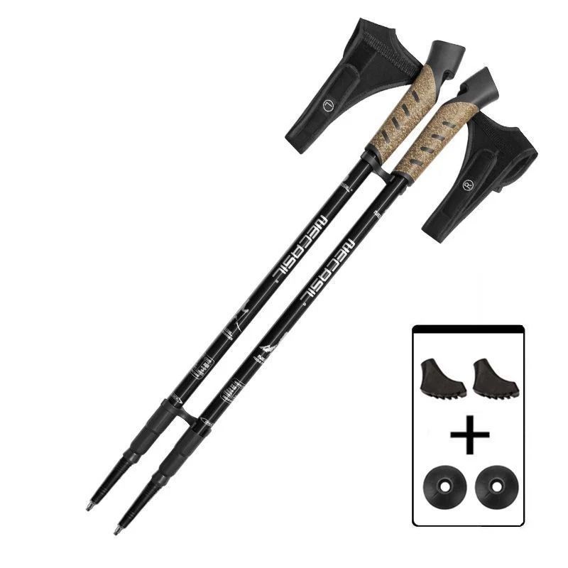 7075 Aluminum Alloy Telescopic Walking Poles