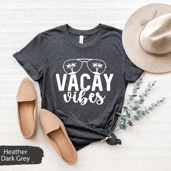 Vacay Vibes Shirt Vacation Mode Tee Girls Trip Family Vacation Shirt
