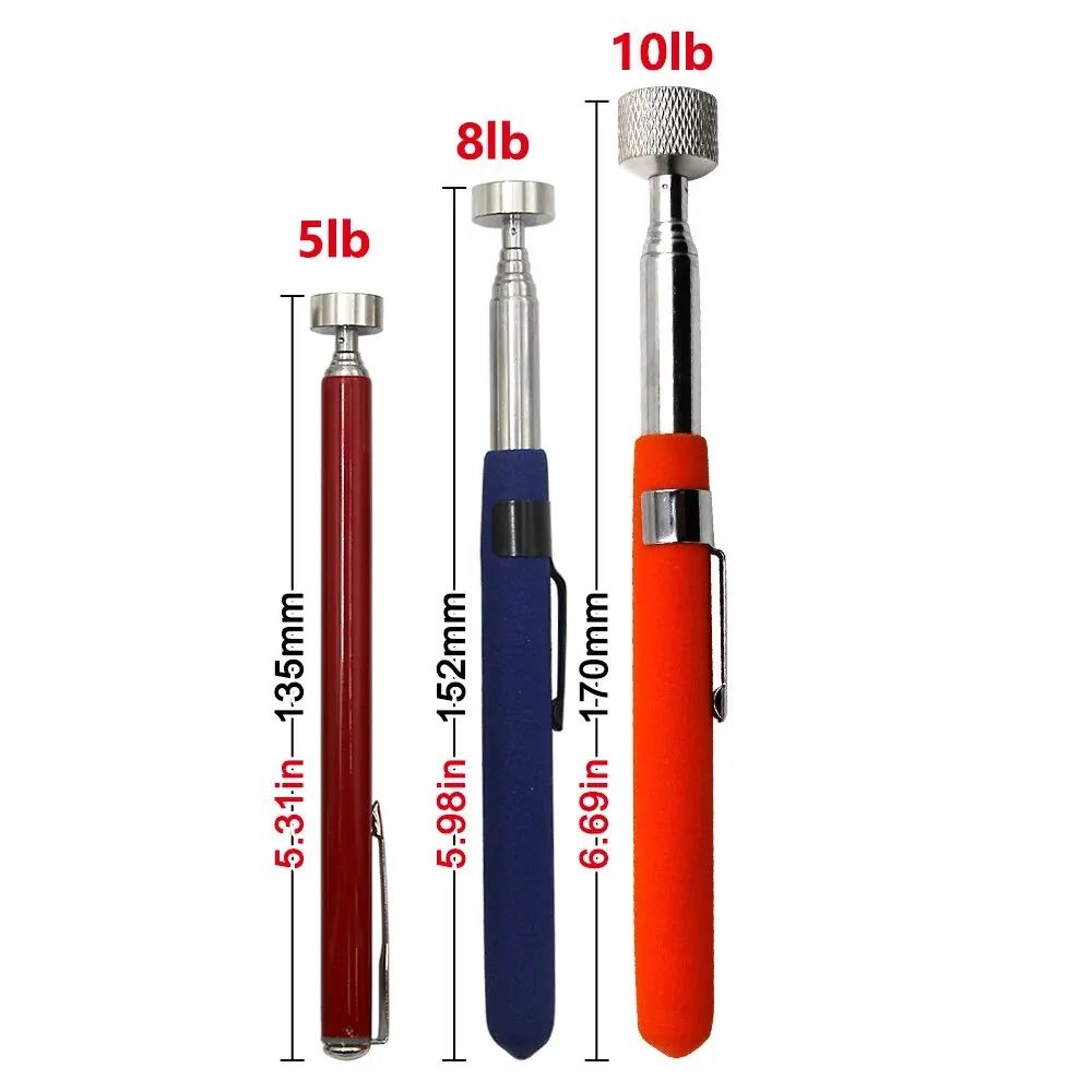 MagnaReach Retractable Magnetic Pickup Tool for Automotive and DIY Repairs