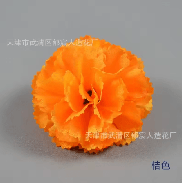 Artificial Marigold Flower Garland – Vibrant Dia De Los Muertos & Diwali Decor for Home & Events