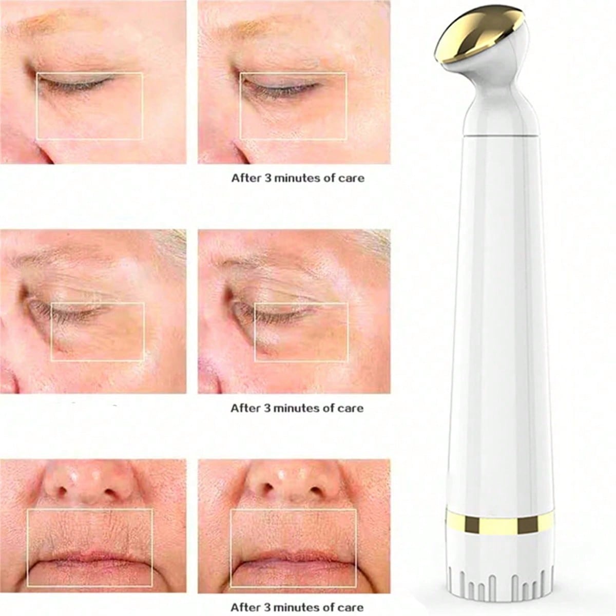 Vibrating Under Eye Massager for Puffiness and Eye Fatigue Relief