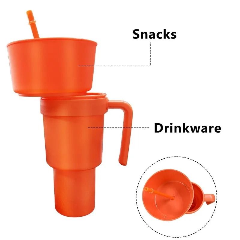 2-In-1 Stadium Tumbler & Snack Cup