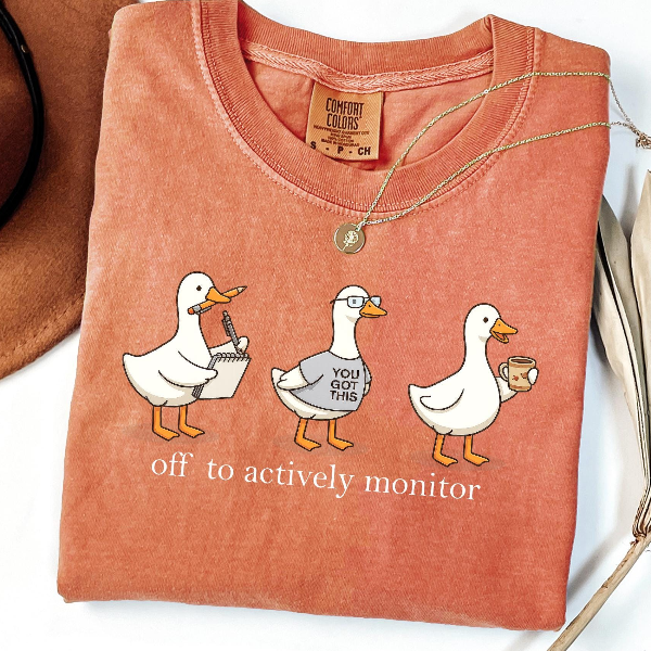 Funny Teacher State Testing Goose Comfort Colors Shirt Test Day Tee, Testing Coordinator T-Shirt