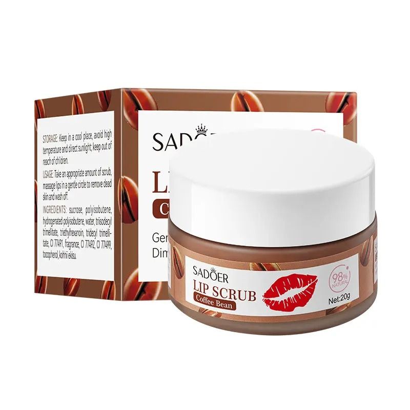 Fruit Series Strawberry Lip Scrub – Revitalizing Dead Skin Removal & Brightening Therapy