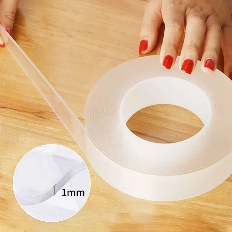 Reusable Nano Adhesive Double-Sided Tape