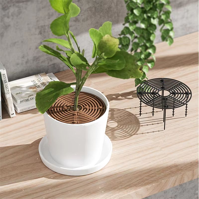 Cat-Proof Plant Pot Soil Guard with Fixing Nails