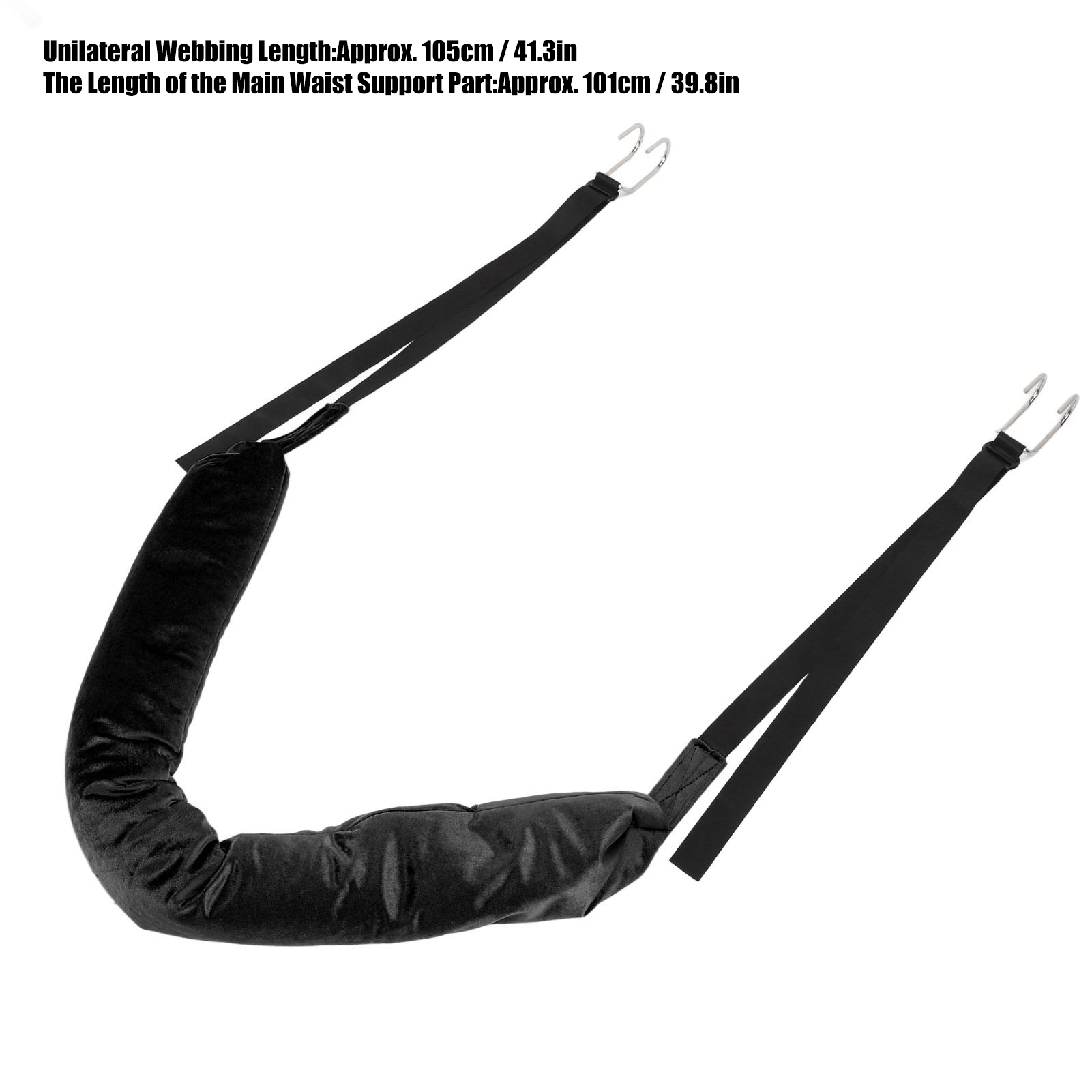 Soft Comfortable Spine Decompression Device with Lightweight Back Stretcher for Home, Office & Car Travel Relief
