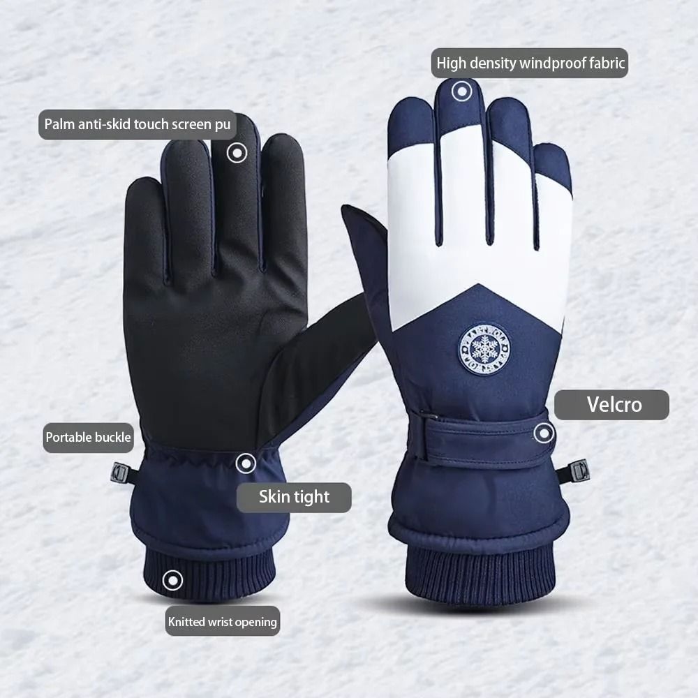Professional Waterproof Winter Ski & Snowboard Gloves
