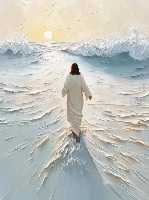 Sacred Heart Jesus Canvas Wall Art Christian Religious Poster