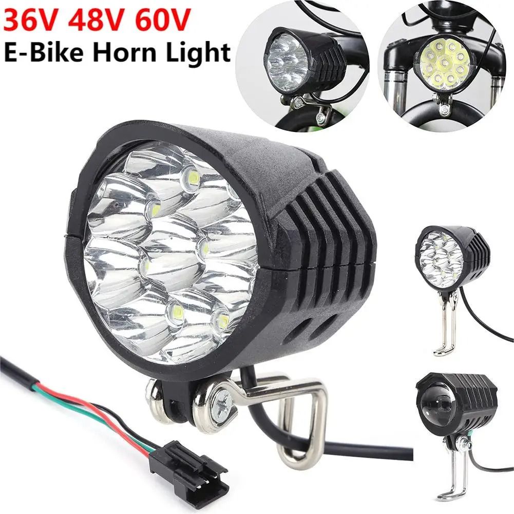 E-Bike 2-in-1 LED Luminance Hub and High-Fidelity Commuter Safety Architecture