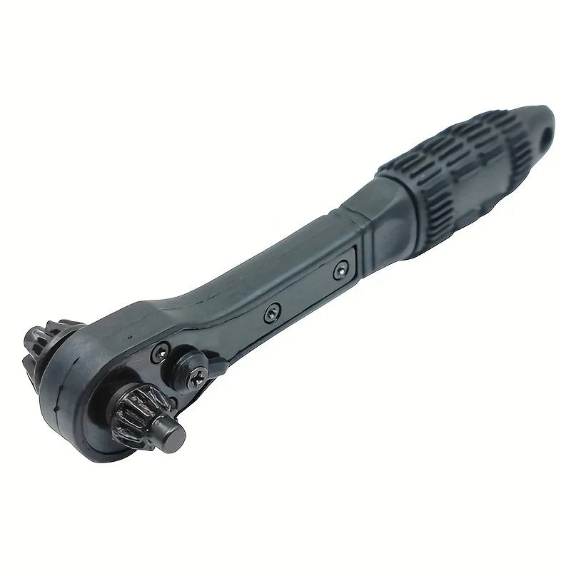 2-in-1 Dual-Head Ratchet Drill Chuck Key