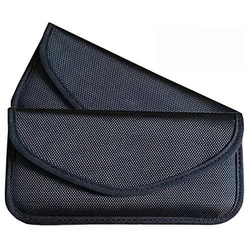 Universal Faraday RFID Signal-Blocking Key Fob Pouch